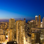 Chicago - River North dusk